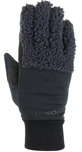 Roeckl Sports Reithandschuh NEUBERG, Outdoor Winter Handschuh, Anthrazit 6.5 im Sale